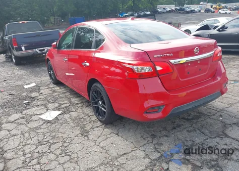 2017 Nissan Sentra S/Sv/Sr/Sl из США, поврежденный, VIN 3N1AB7AP5HL695208